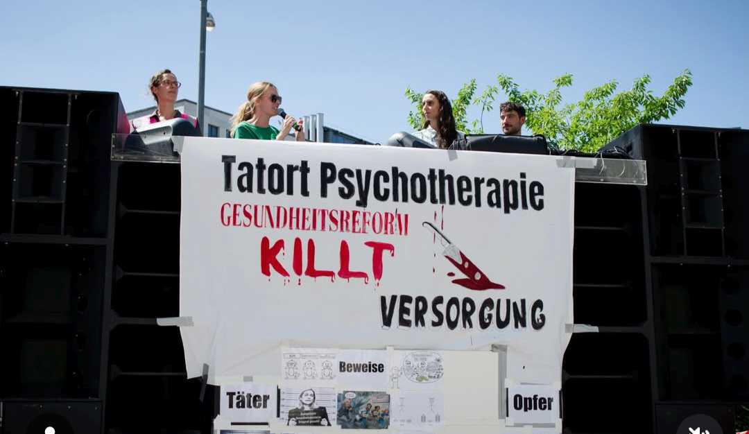 Tatort Psychotherapie — Demonstration